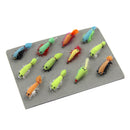 12pcs Fly Fishing Lures Shrimp Flies Trout Salmon Flies Artificial Insects Made of high quality High carbon steel and feathers