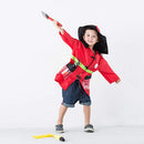 9pcs: Clothes Hat Walkie-talkie, etc Fireman Chief Dress-Up Uniform Cosplay Outfit For Children Role Playing