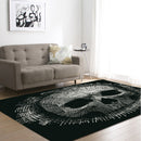 Skeleton Printed Indoor Modern Area Rugs,Anti-Skid Area Rug Dining Room Home Bedroom Carpet Floor Mat (60 x 39 inch)