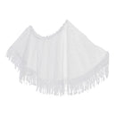 Wedding Bridal Lace Flower Tassels Shawl Shrug Wrap Cape Wedding Accessory
