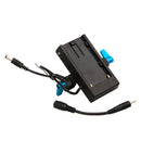 F970 Battery Mount Plate Power Supply 15mm Rod Clamp for BMPCC BMCC Camera