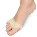 Stretchable Calluses Prevention Foot Gel Silicone Forefoot Metatarsal Pain Relief Absorber Cushion Ball Foot Pad 1 Pair Size S