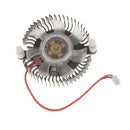 Computer PC VGA Video Card 2 Pin 55mm Cooler Cooling Fan Heatsink 4800 RPM