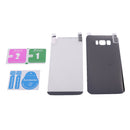 For Samsung Galaxy S8 Full Coverage HD PET Front and Back Screen Protector Shield Case Friendly Anti-Fingerprint Anti-scratch Film Black