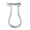 Bow Shackle 1/2" Stainless Steel D Ring Marine Anchor Bow Safety Bolt Pin