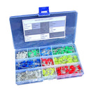 500 Piece 3mm 5mm LED Light White Yellow Red Green Blue DIY LED Assorted Kit