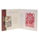 Traditional Chinese Classic Folk Art Folk Art Opera Facial Mask Paper Cut Album Kids Toy Gift Playset