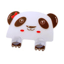 Unique Plastic Panda Sucker Kitchen Sink Wash Dishes Water Splash Baffle New