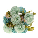 Realistic Stimulation Flower Bouquet Wedding Posy Table Arrangement Plant Home Office Decor Blue