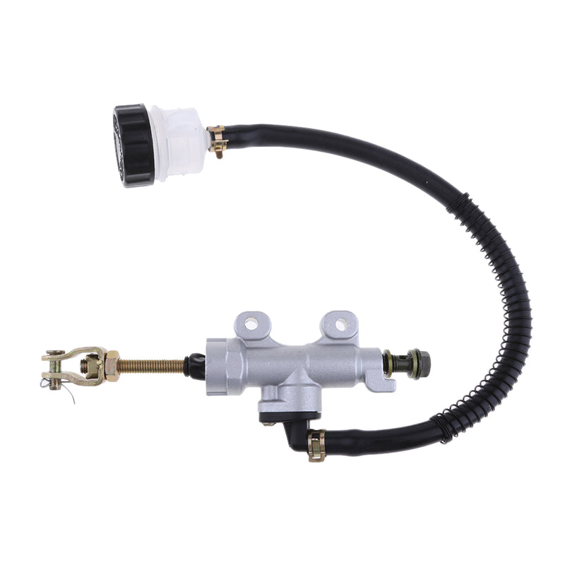 1 Set Rear Hydraulic Brake Master Cylinder Pump Fluid Reservoir for ATV