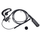 PTT Mic Earpiece Walkie Talkie Headset for Sepura STP8000 STP8030 STP9000