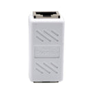 Cat5 Cat6 Cat7 RJ45 Lan Network Ethernet Cable Extender Joiner Adapter Coupler Connector 8P8C Straight Female to Female White