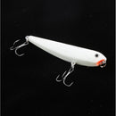New 8g/85mm Noctilucent Popper Pencil Minnow Night Fishing Lures Baits