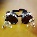 Steampunk Goggles Glasses Welding Cyber Punk Biker Gothic Rave Cosplay
