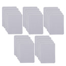 25 Pieces Self Adhesive Square Rubber Furniture Feet Floor Protector Pads Anti-Skid Scratch DIY Resistant Mats Table Legs Stools Chairs Protection