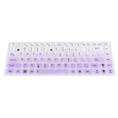Waterproof Silicone Keyboard Protector SKin Cover for ASUS K40 P80 P81 Purple