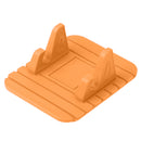 Magic Anti-Slip Non-Slip Mat Car Dashboard Table Sticky Pad Adhesive Mat for iPhone 6 7 Samsung GPS Orange