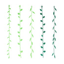 10x Holiday Festival Decorative Artificial Willow Leaves Rattan Garland Greenery Leaves 990mm