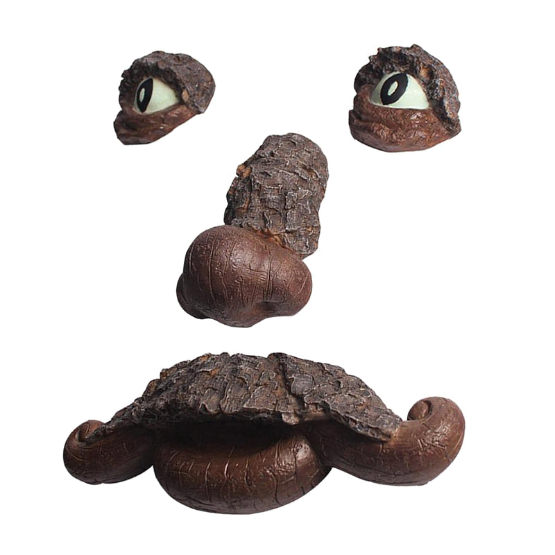 Outdoor Tree Faces Decoration Old Man Tree Hugging Statues Garden Yard