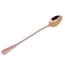 Home Cafe Restaurants Use Stainless Steel Coffee Sugar Ice Cream Dessert Spoon Salad Oval Teaspoon Wedding Party Supplies Rose Gold