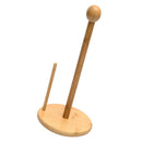 Toilet Paper Holder Bamboo Kitchen Bathroom Tissue Roll Towel Storage Stand, Anti Rust
