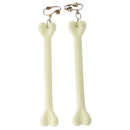 Fashion Women Men Skull Bone Earrings Halloween Party Fancy Dress Accessory