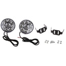 Universal 9LED Round Daytime Running DRL Car Fog Lamp HeadLight White 2PCS