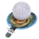 DIY World Map Kid Assemble Earth Globe Geography Learning Toy Handcraft Gift