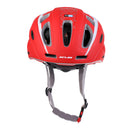 Bike Cycling Skating Skiing Head Safety Protection 19-Holes Diversion Helmet with Visor Red