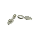 100 Pieces Wholesale Glue on Bail Earring Bails Pendant Charm 21x8x6 mm Beads