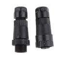 15A IP68 Waterproof Aviation 3 Pins Assembled Electrical Fast Wiring 7.5mm Adapter