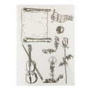 Mixed Transparent Rubber Stamp Seal Block for Card Making Scrapbooking DIY Album