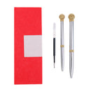 Stainless Steel Golf Signature Pen Ballpoint Gel Ink Rollerball Pens