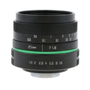 25mm F/1.8 Large Aperture Manual Prime Fixed Lens APS-C for Sony Nikon Canon Digital Cameras, Black