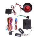 Car Auto Vehicle Burglar Alarm Protection Keyless Security System 2 Remote Assembly Kit