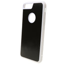 Magic Sticky Mobile Case, Anti Gravity Magical Nano Sticky TPU Back Phone Case Cover For iPhone 7+ 7Plus White