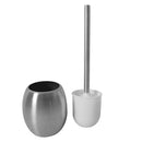 Bathroom Toilet Brush and Holder Standing Cleaning Washroom Accessory Tools
