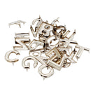 26Pcs English Letter Claw Studs Rivets for Costumes Leathercraft Accessories