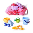 Set Of 5pcs Kids Toy Dump Truck Watering Can Bucket Rake Shovel Set Beach Sand Sandbox Toy Garden Tools Accessories