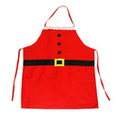 Beauty Christmas Decorations Santa Beaming Apron Bib Family Party Decor