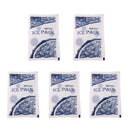 5 Bags Professional Disposable Cold Instant Ice Pack For Emergency Injuries First Aid Sprains Bruises Stings Pain 100g/Bag