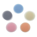 100 Pieces Fabric Chiffon Round Pieces Embellishment for DIY Hair Accessories Headband Crafts 4cm