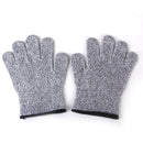 1 Pair Anti-Slash Stab Proof Cut Resistance Safety Gloves M Grey