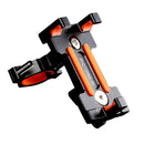 Bike Phone Mount, Bicycle Motorcycle Handlebars Mobile Phone Holder with 360 Â° Rotation Adjustable, Fits iPhone GPS