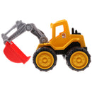 Inertial Excavator Engineering Vehicles Flexible Die-cast Cars Model Construction Sand Truck Beach Toy Kids Xmas Gift