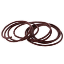 Durable 2 Meter 4mm Round Leather Cord For Necklace Bracelet Beading Jewelry Making DIY Accessory Light Coffee