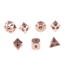 7pcs/Set TRPG Games Dungeons & Dragons D4-D20 Multi-sided Dices Color