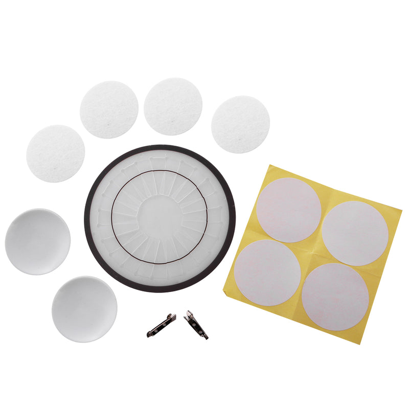 1 Set of Plastic Handmade Ribbon Flower Production Tools Rosette Ribbon Kit