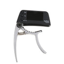 TCapo20 Alloy Professional Acoustic Electric Guitar Bass Violin Capo Tuner Silver