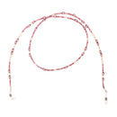 Beads Eyeglasses Neck Cord Sunglasses Spectacles Chain Holder Lanyard Pink